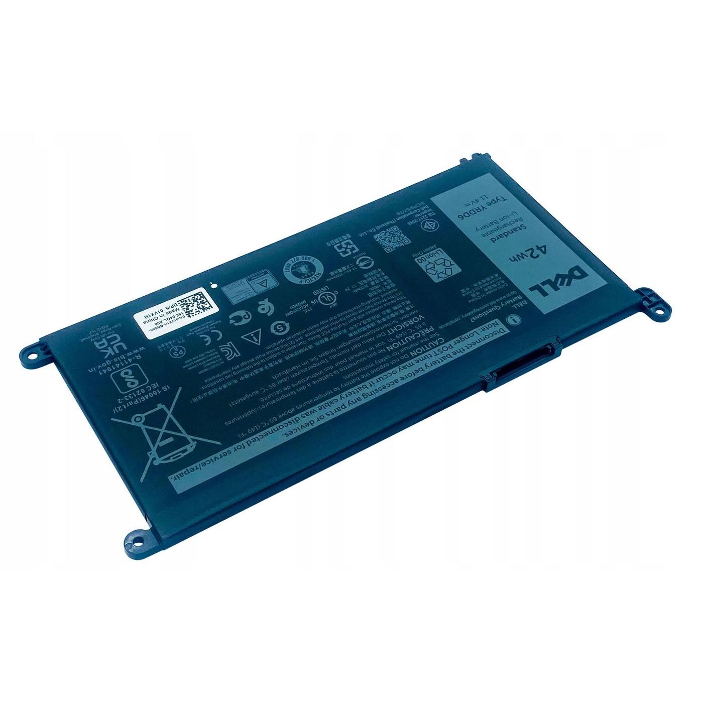Batería DELL 42 Wh 3 celdas, 1 V x 1 H