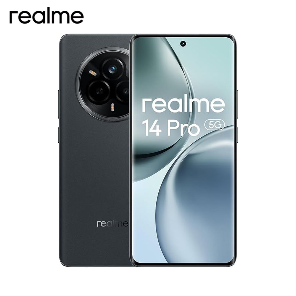 realme 14 Pro 5G Smartphone,MediaTek Dimensity 7300E, Batería Titan de 6000 mAh,Pantalla OLED de 6.67\