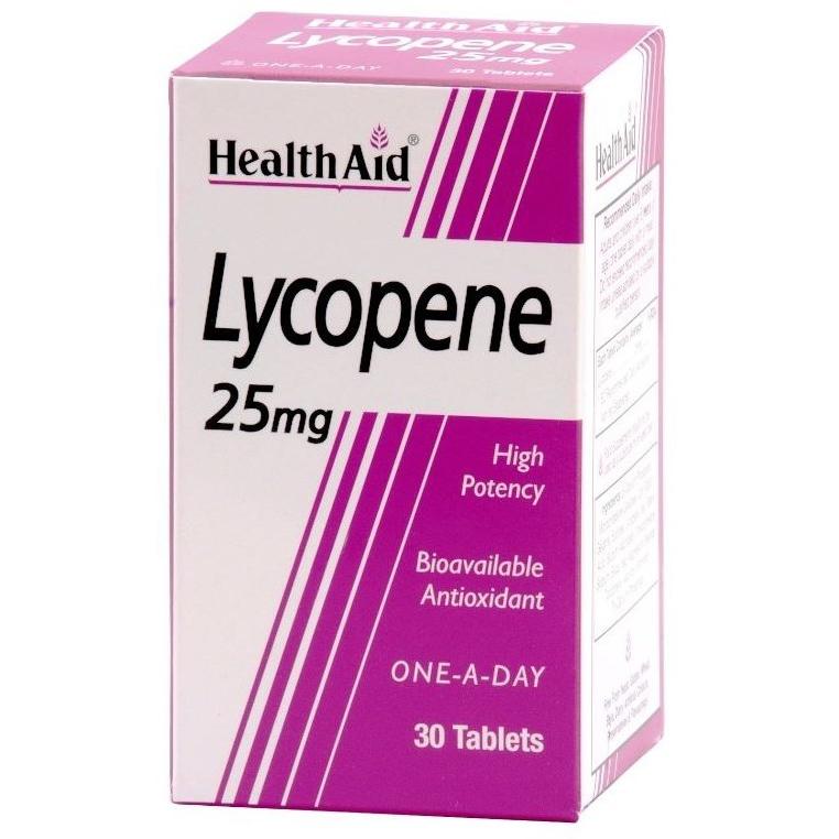 HealthAid Licopeno 30 Comp 25 mg