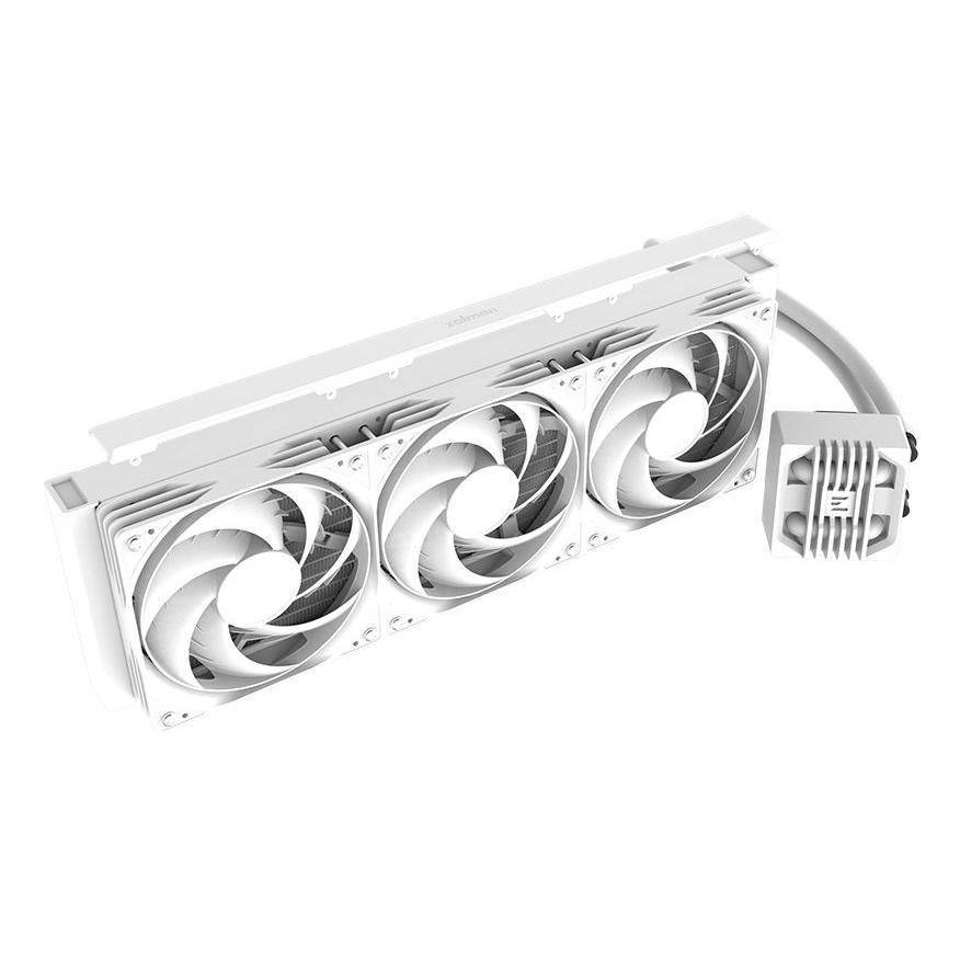 Zalman - Ventilador para procesador ALPHA2 SE A36 de 12 cm, refrigeración eficiente y silenciosa para PC, diseño blanco moderno y discreto, ideal para ensamblajes estéticos y rendimiento estable en juegos y trabajo intensivo