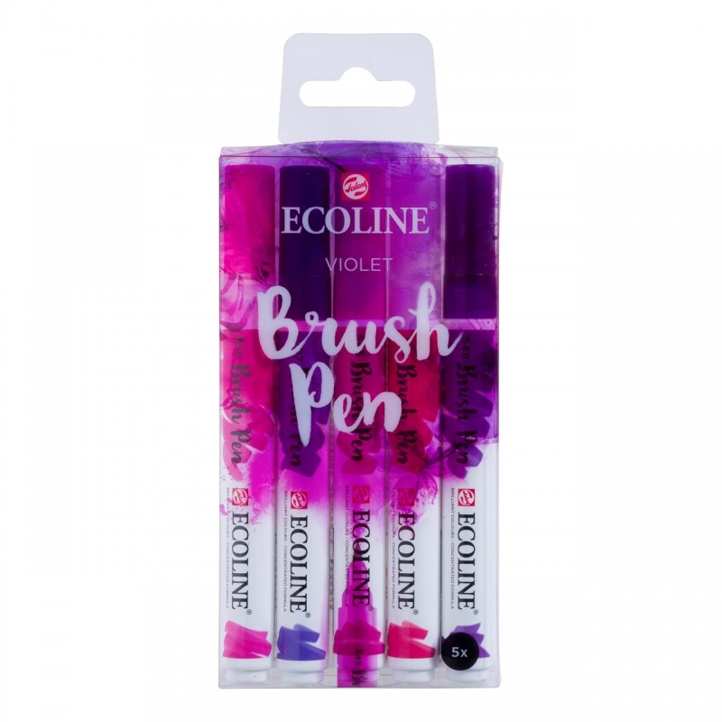 Talens - 11509910 marcador 5 pieza(s) Rosa, Violeta 11509910