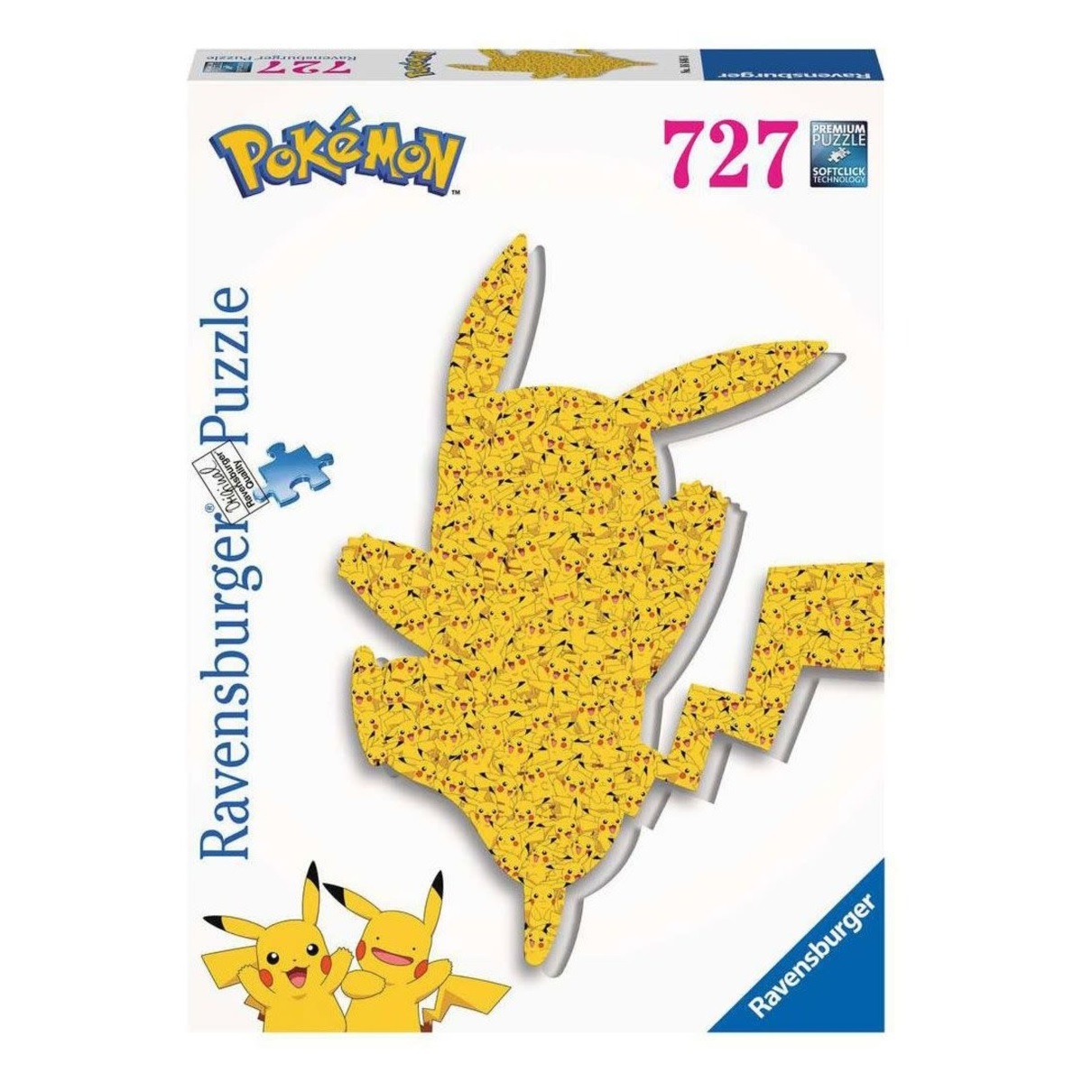 RAVENSBURGER PUZLE PIKACHU 727 PIEZAS, 16846, TIENDA CON LICENCIA OFICIAL