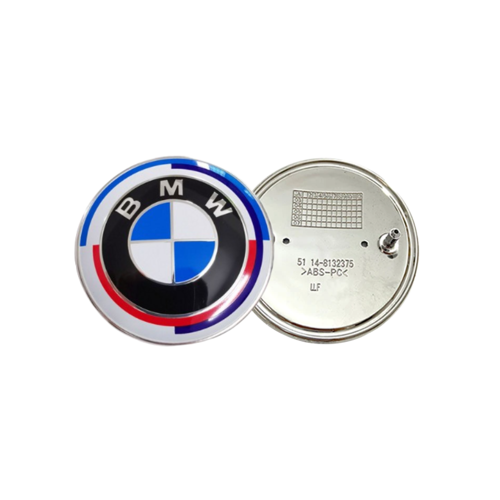 Emblema BMW 68 MM Blanco/Negro Performance (para centro de rueda) -  E-DZSHOP AUTOPARTS