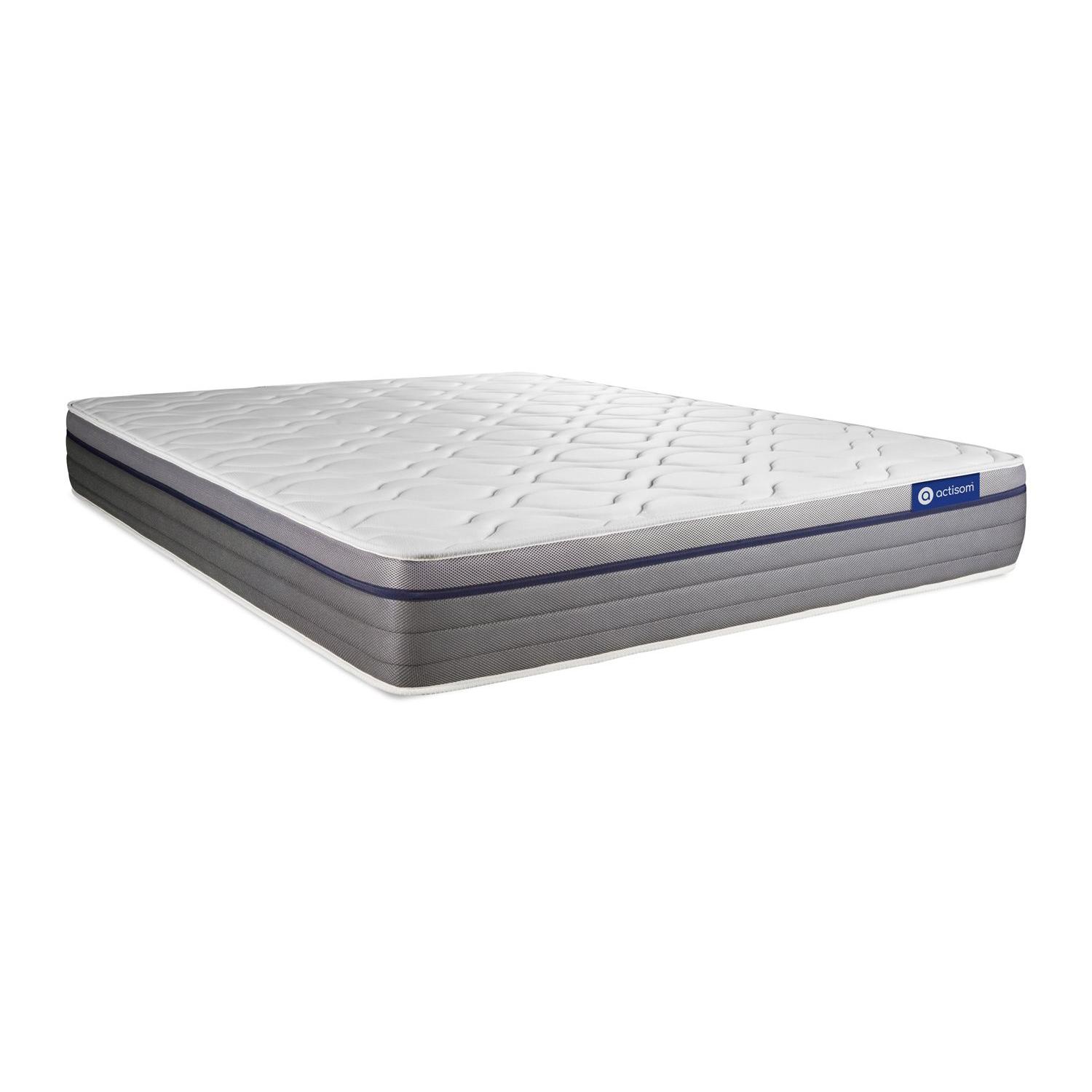 Colchón Actilatex zen 150x190cm, Grosor: 26cm, Látex y espuma viscoelástica, Equilibrado, 7 zonas de confort