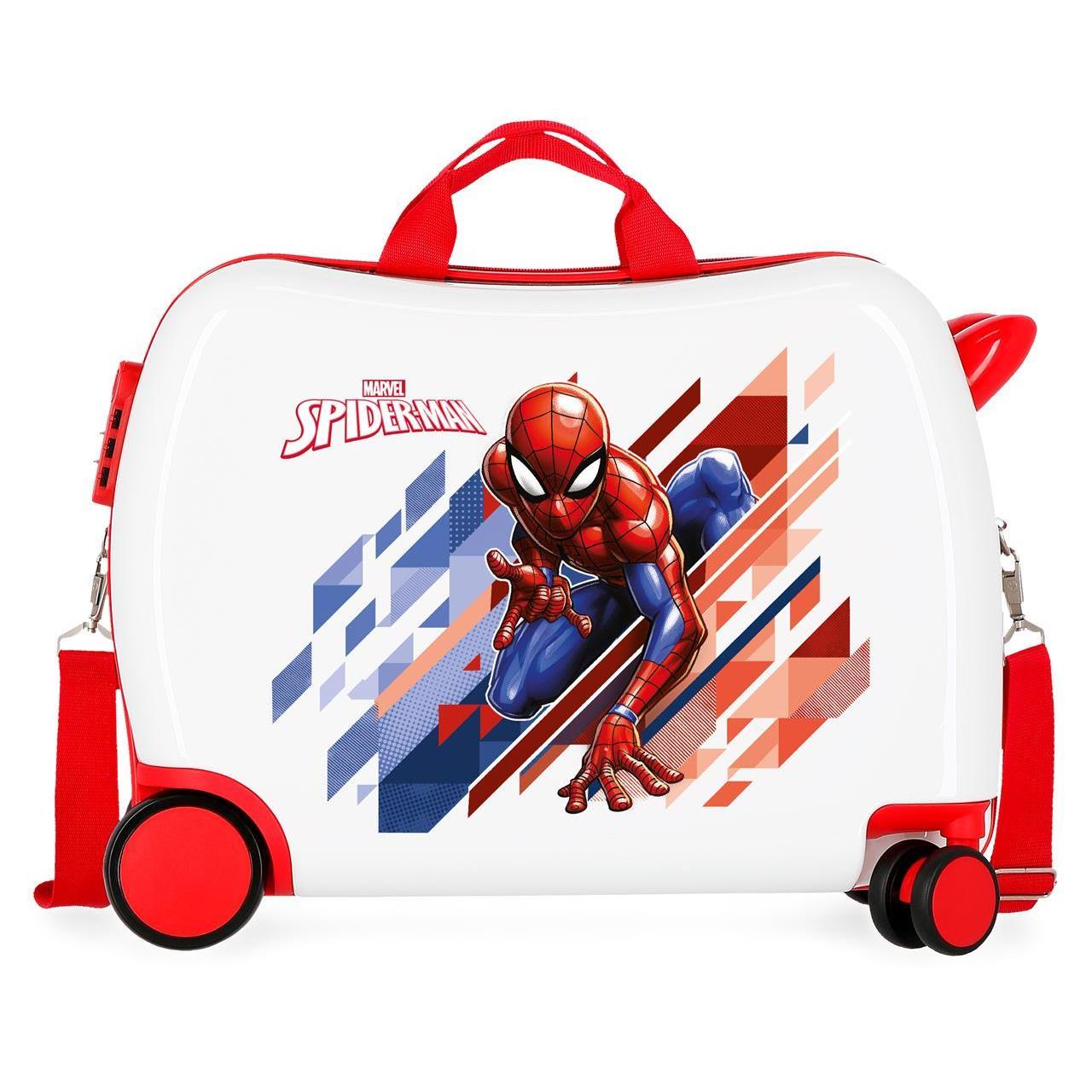 Marvel Spiderman Maleta Correpasillos ABS Rígida Spiderman Geo