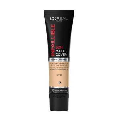 BASE L'OREAL INFAILLIBLE 32H MATTE COVER 155 Cool Undertone