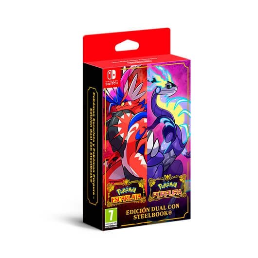 Nintendo Pokémon Escarlata y Pokémon Púrpura Pack Dual