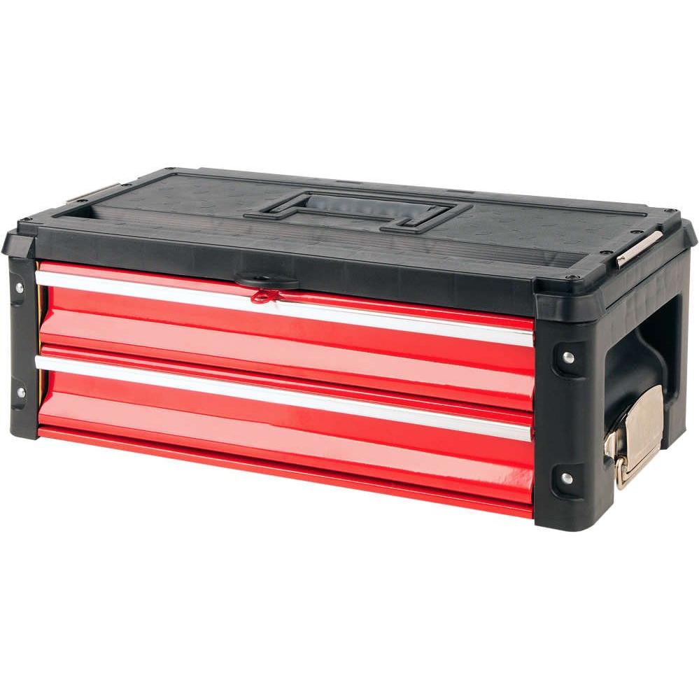 CAJA DE HERRAMIENTAS DE 2 CAJONES - YT-09107