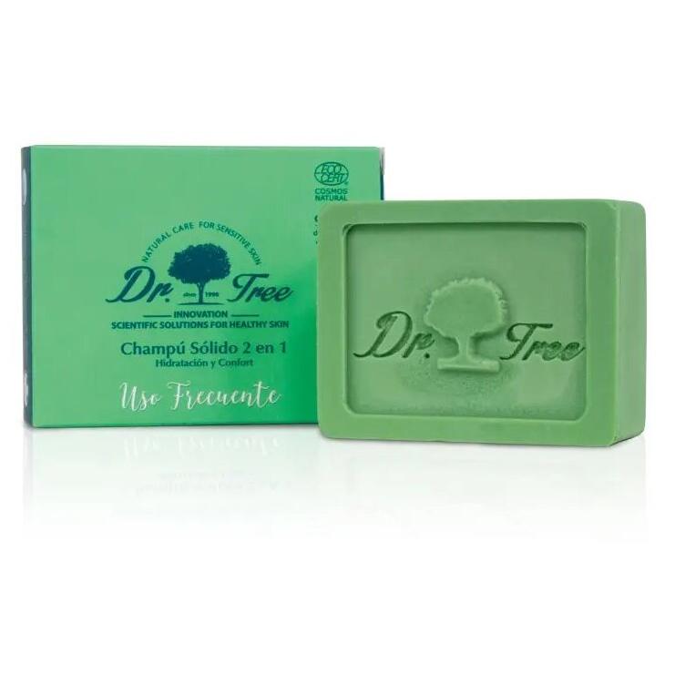 Dr. Tree Champú Sólido 2 en 1 Uso Frecuente 75 gr