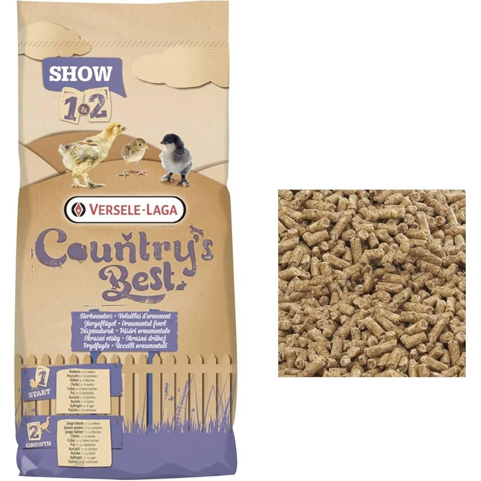 SHOW PELLET 4 Completo para Aves de Corral en época de Cría 20 Kg
