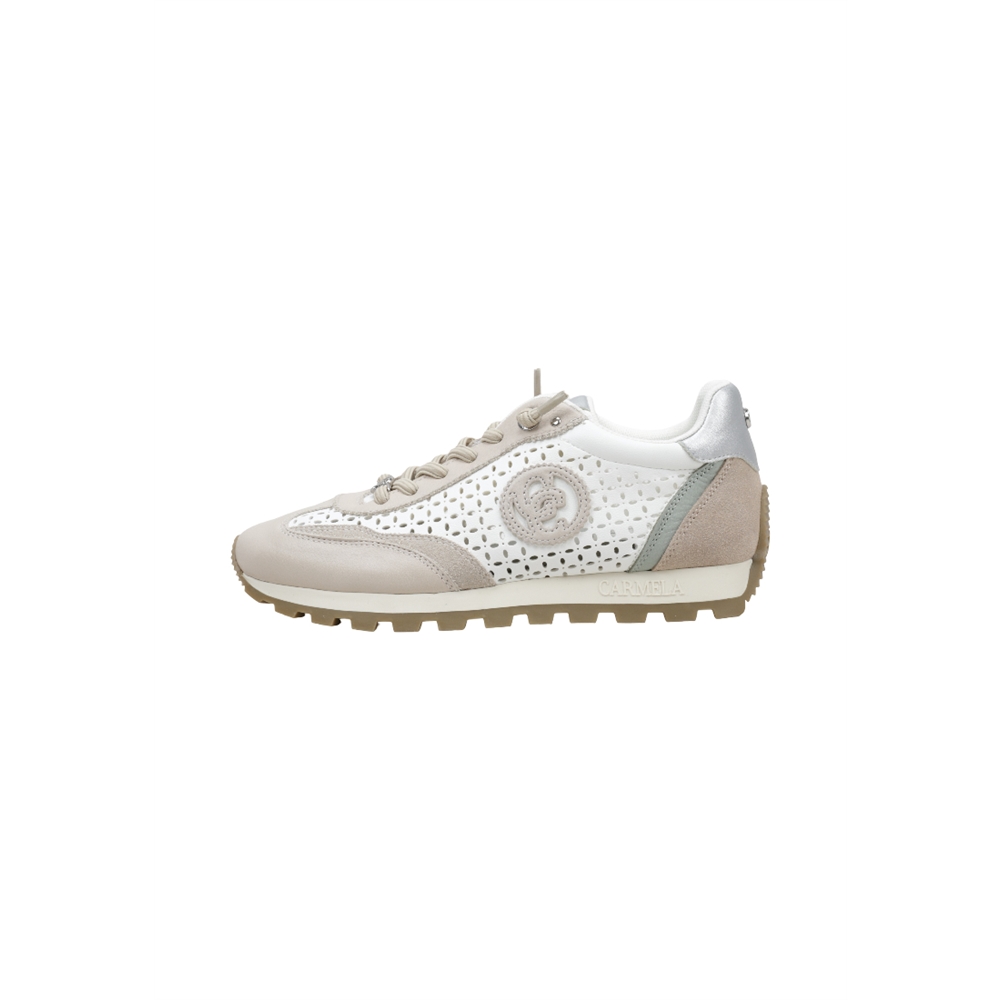 Carmela 163113 Deportivas Planas Mujer Beige