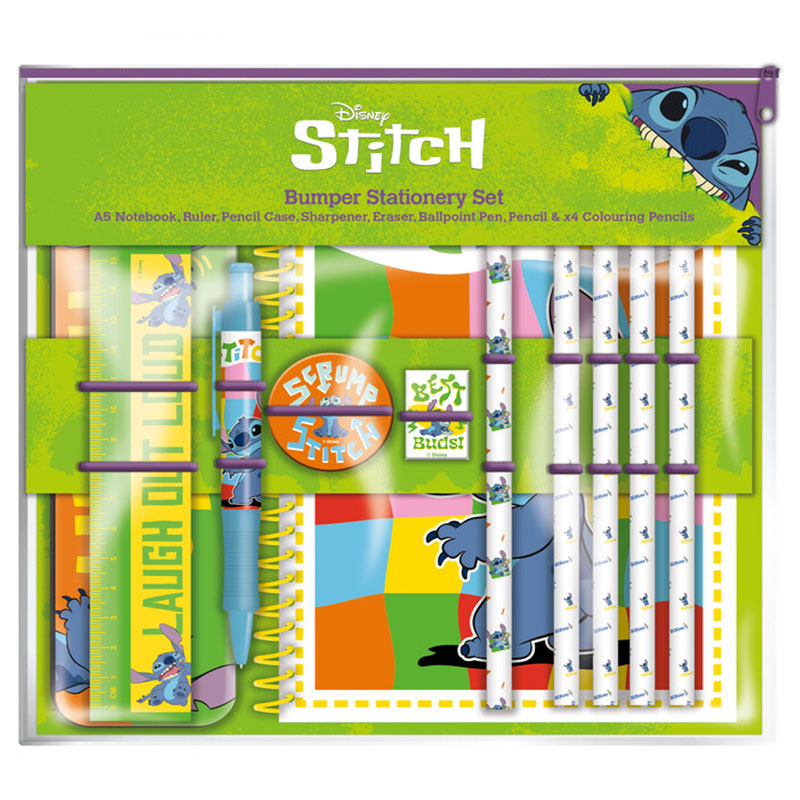 Pyramid Disney Lilo and Stitch Best Buds Bumper Stationery Set