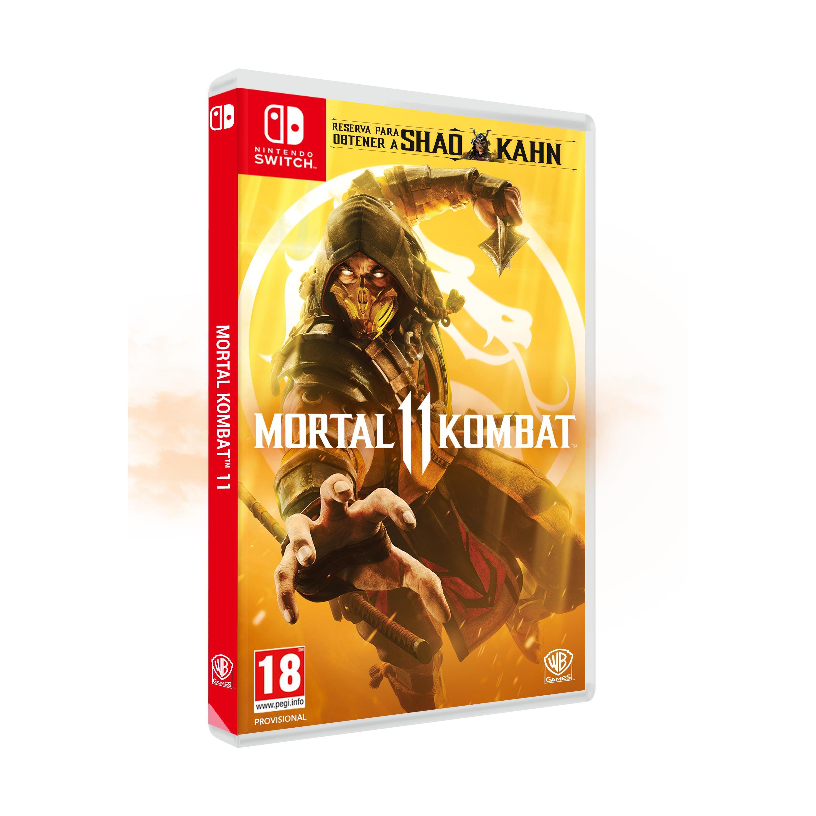 Warner Mortal Kombat 11 Edición Estándar para Switch