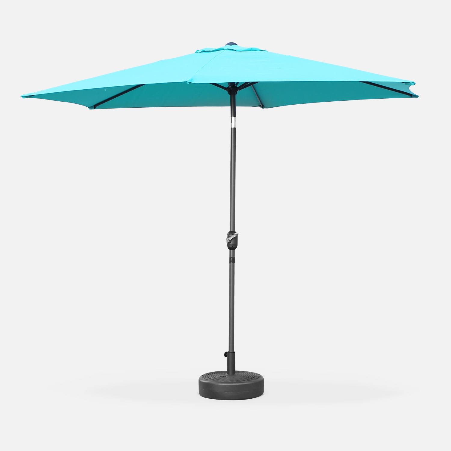 sweeek - Parasol redondo, 3x3m , Touquet , 294x294x243