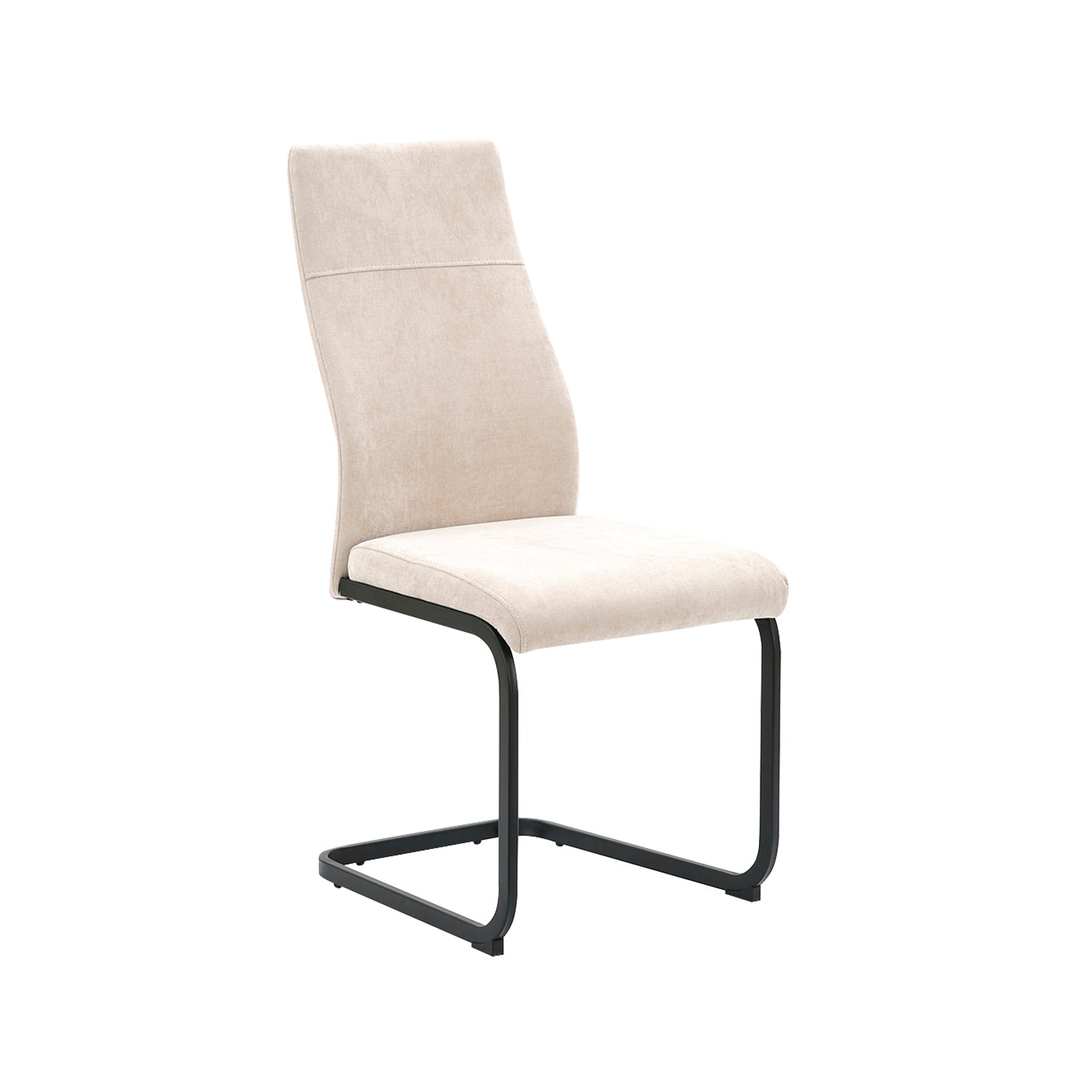Set de 4 sillas de comedor tapizadas Mae - Color Beige - Homekit
