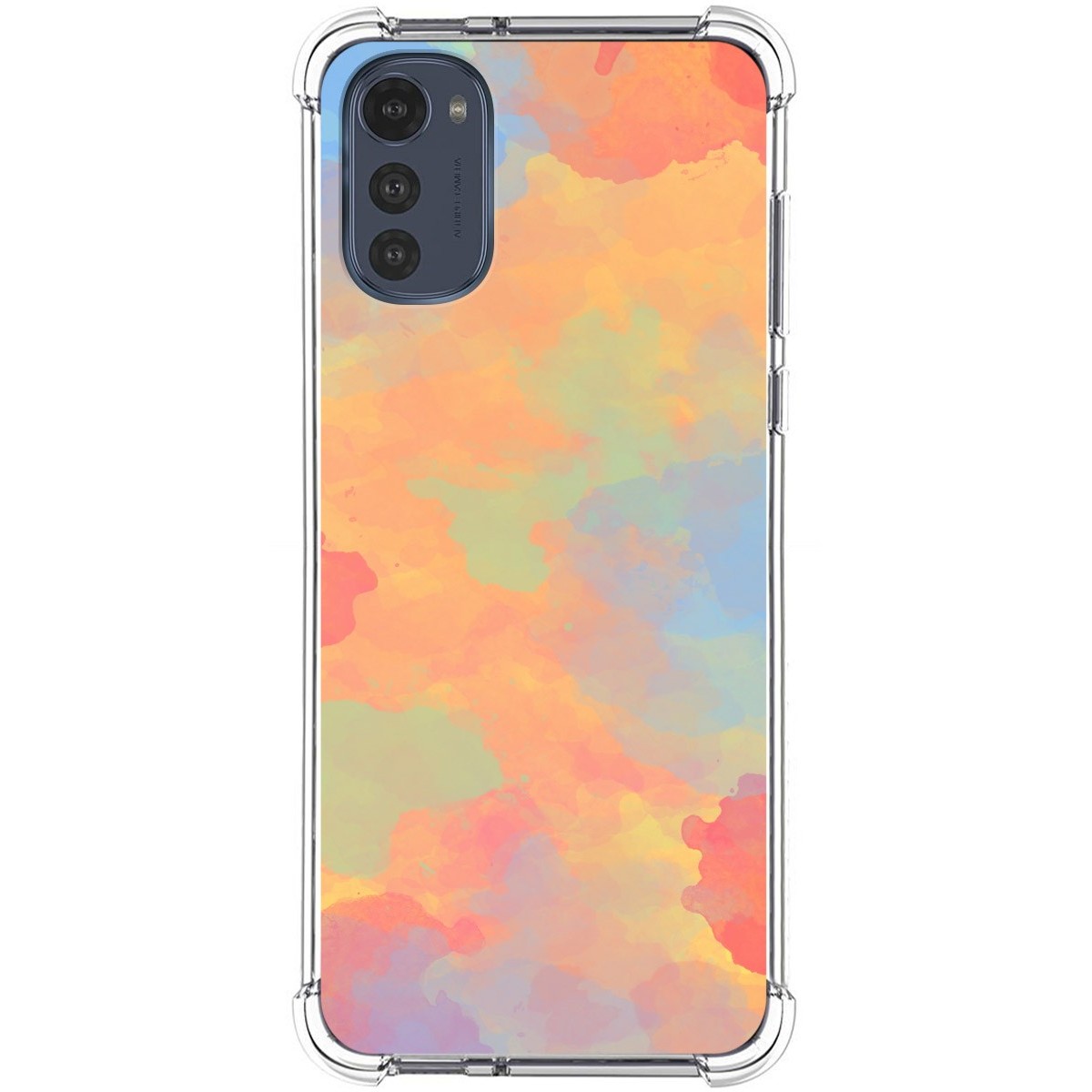 Funda Silicona Antigolpes para Motorola Moto E32 4G diseño Acuarela 08 Dibujos