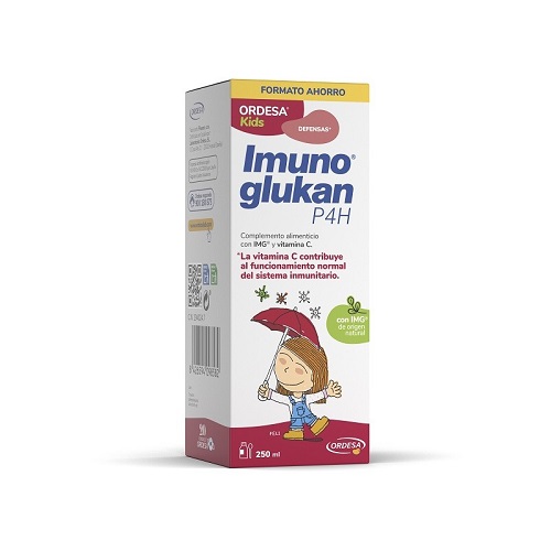 Imunoglukan - Imunoglukan P4H® 250 Ml - Complemento Alimenticio para Potenciar Defensas Naturales con Vitamina C