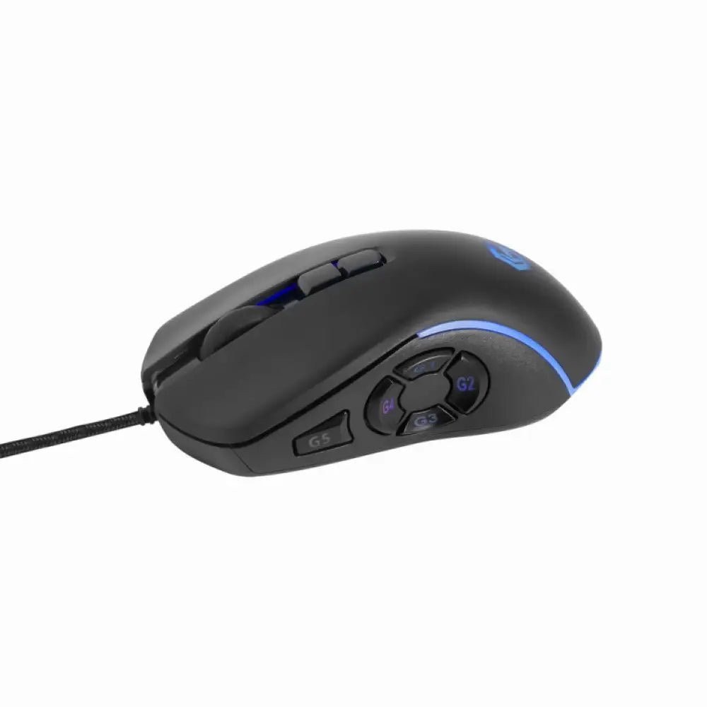 Ratón Gaming Gembird MUSG-RAGNAR-RX500 12000 DPI 12 Botones RGB Ergonómico USB