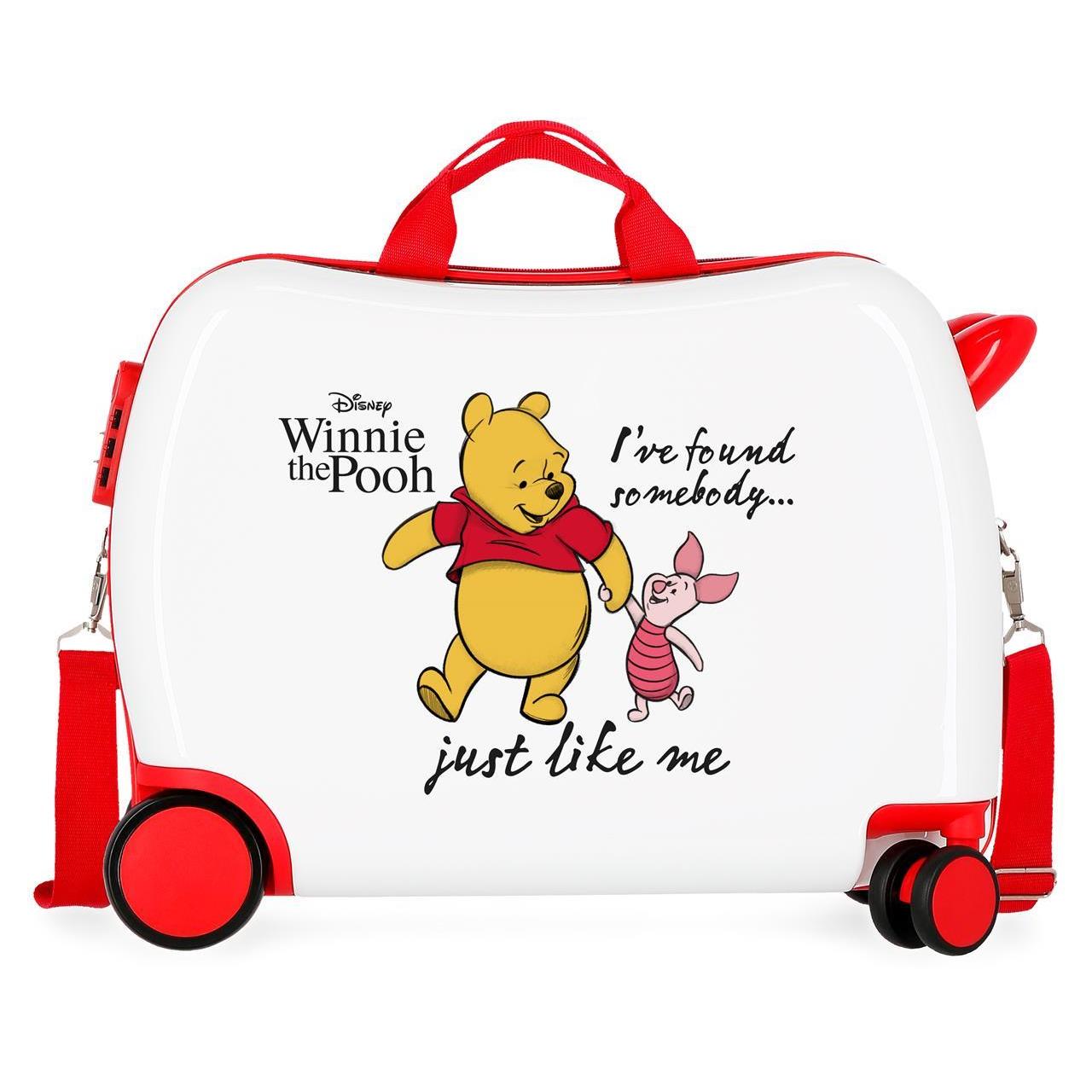 Maleta Infantil Disney Winnie the pooh blanco 38x50x20cm