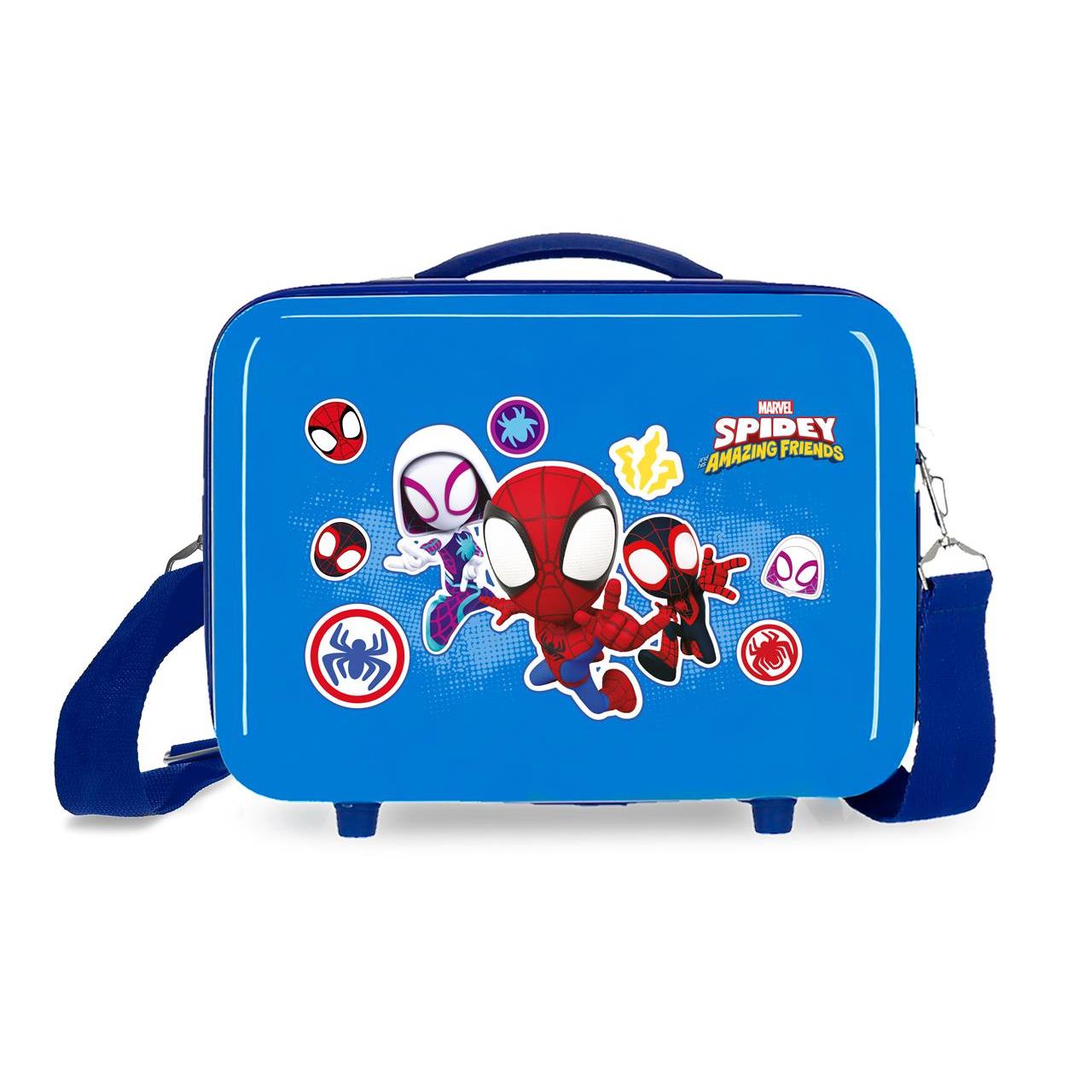 Marvel Neceser De Viaje ABS Go Webs Go Azul
