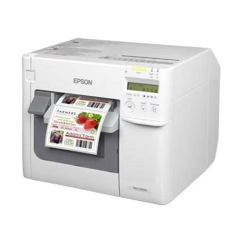 Epson TM-C3500, Inyección de tinta, 720 x 360 DPI, 103 mm/s, 10,4 cm, Negro, Cian, Magenta, Amarillo