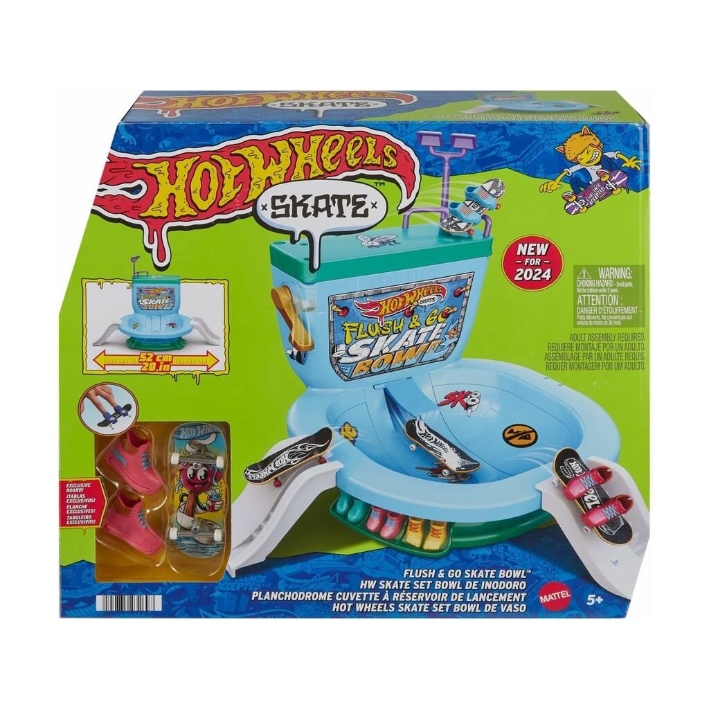 Hot Wheels Skate Pista de Patinaje Acción en Cadena Mattel HXL16