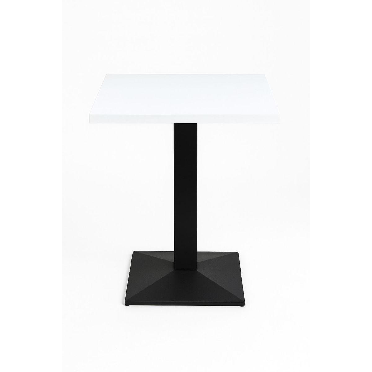 Regalos Miguel - Mesas Bar - Mesa Kuat Black 60 cm - Blanco
