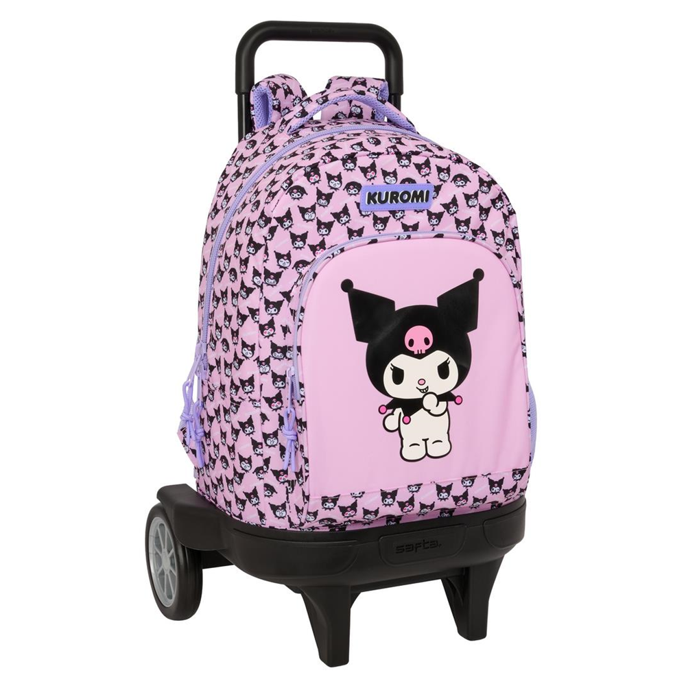 Mochila Grande con Ruedas Compact Evol. Ext. 33x45x22Cm (Hello Kitty 612641218)
