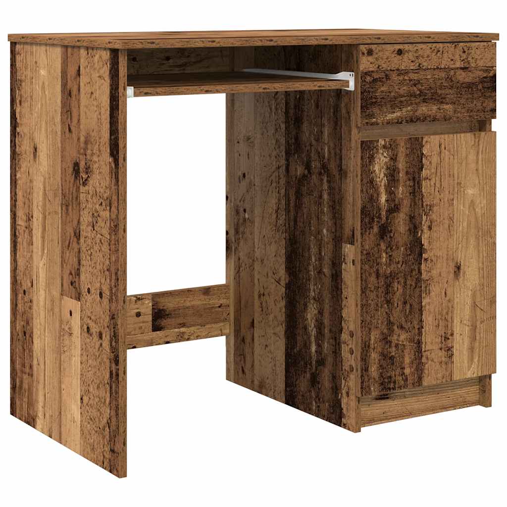 vidaXL Escritorio de madera vieja 86x49x76 cm Madera de ingeniería
