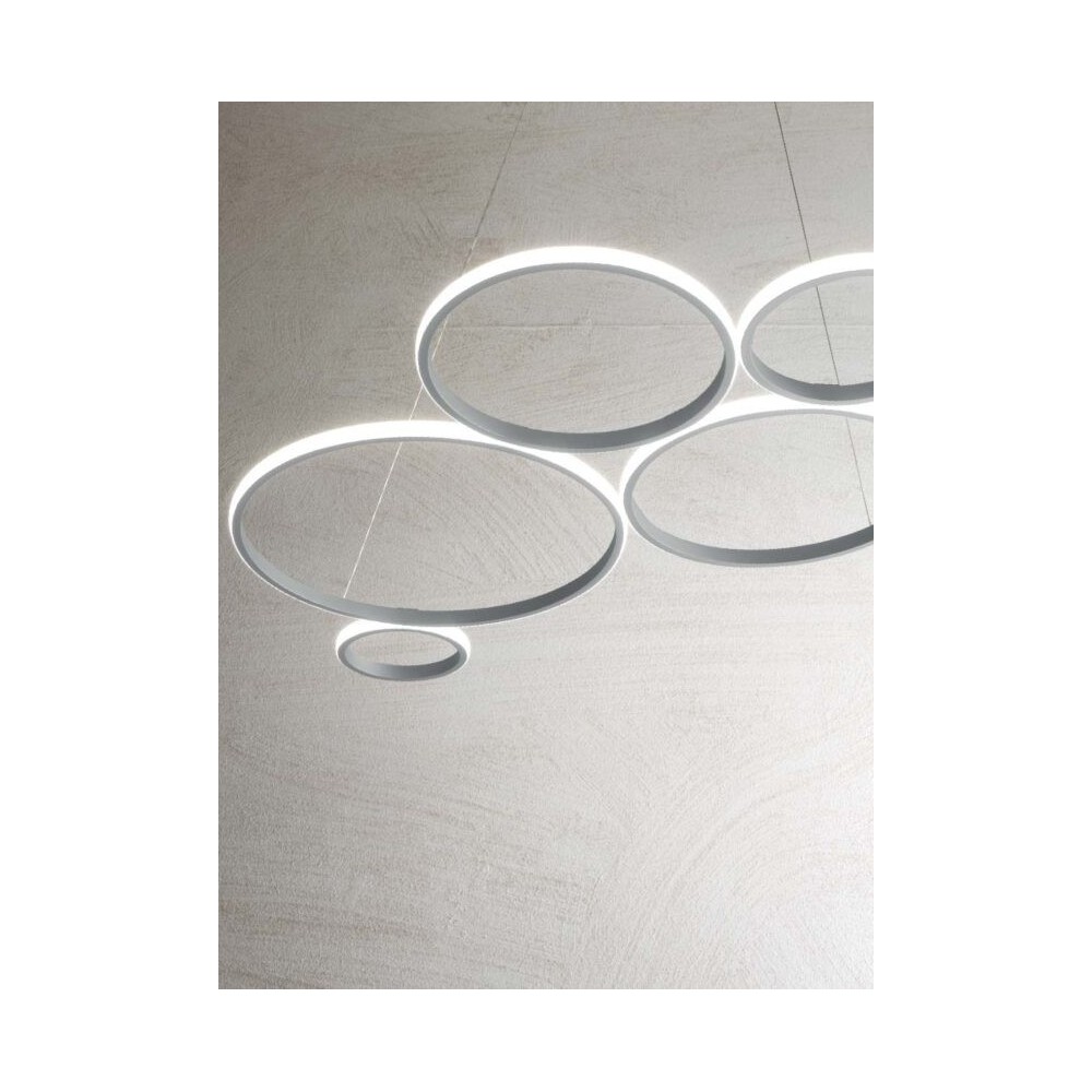 Lámpara colgante LED Pois-Silver - ONDALUCE