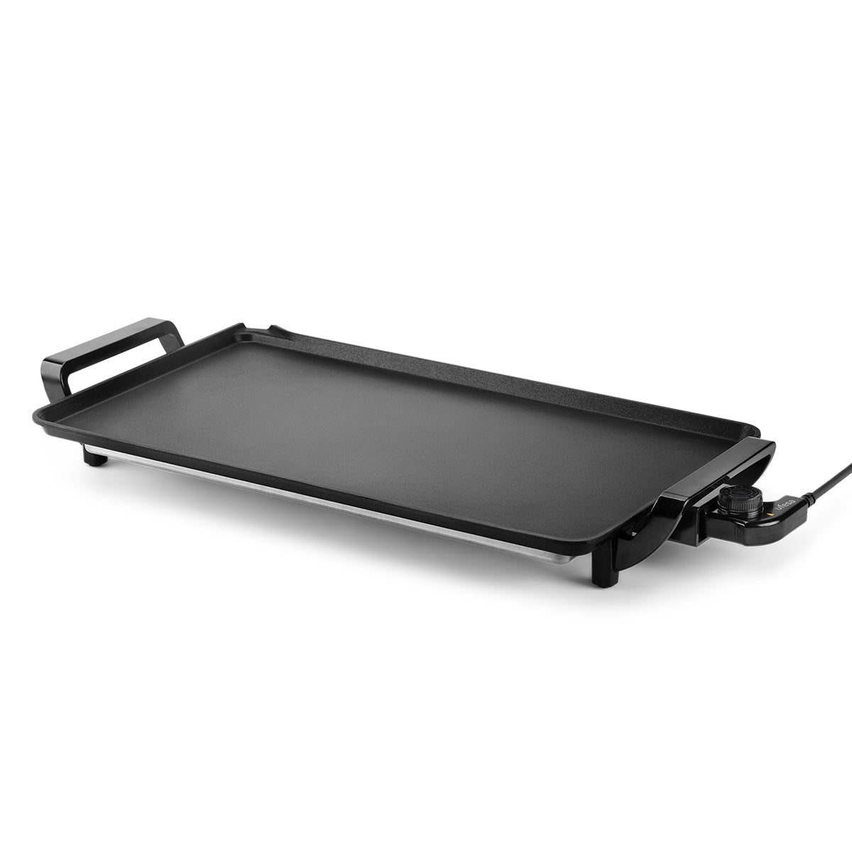 Ufesa - Plancha de asar Indiana 2500 XL de 2500 W con superficie de cocción de 58 x 33 cm, placa de aluminio fundido y revestimiento antiadherente de doble capa para cocina rápida y saludable