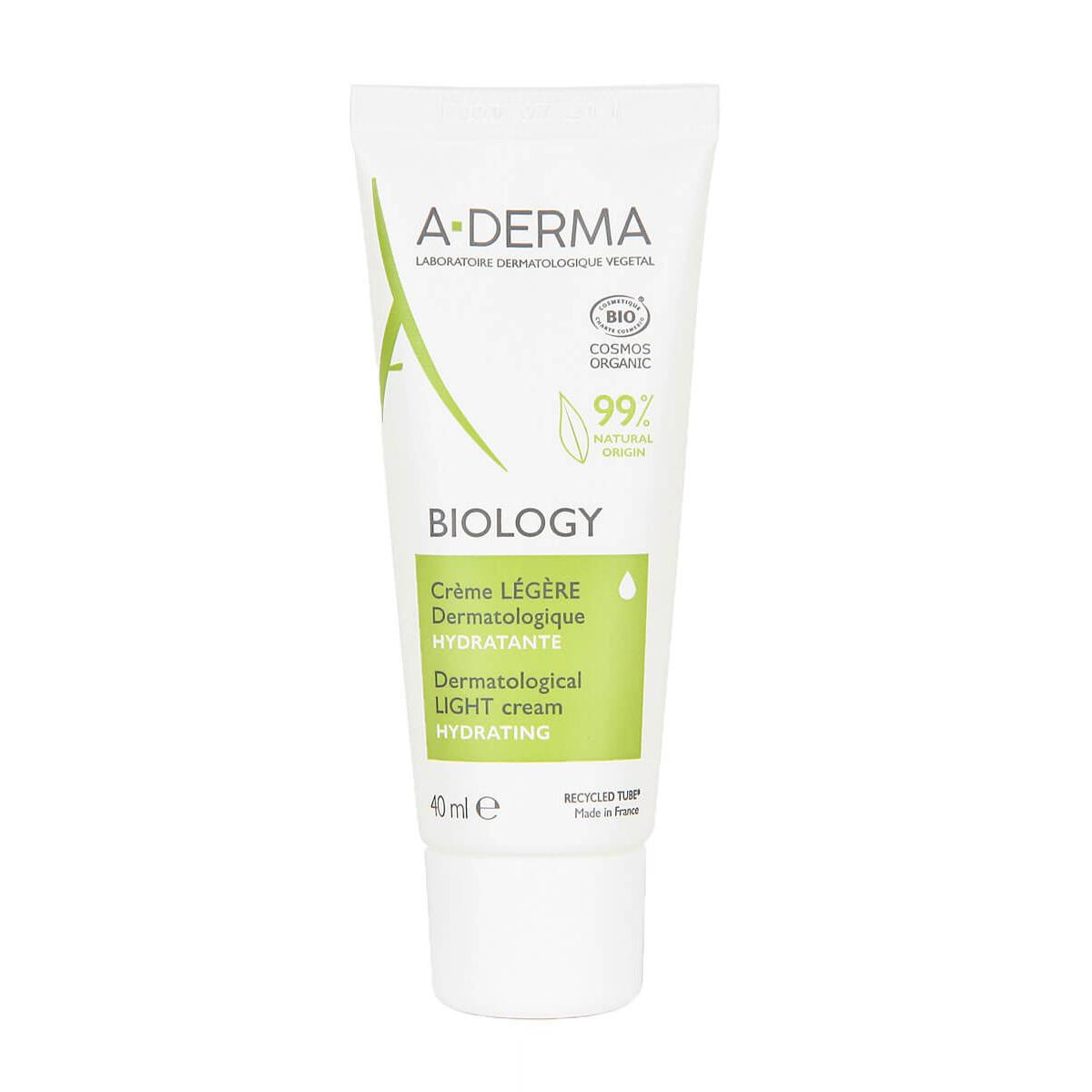 A-derma biology crema ligera 40ml