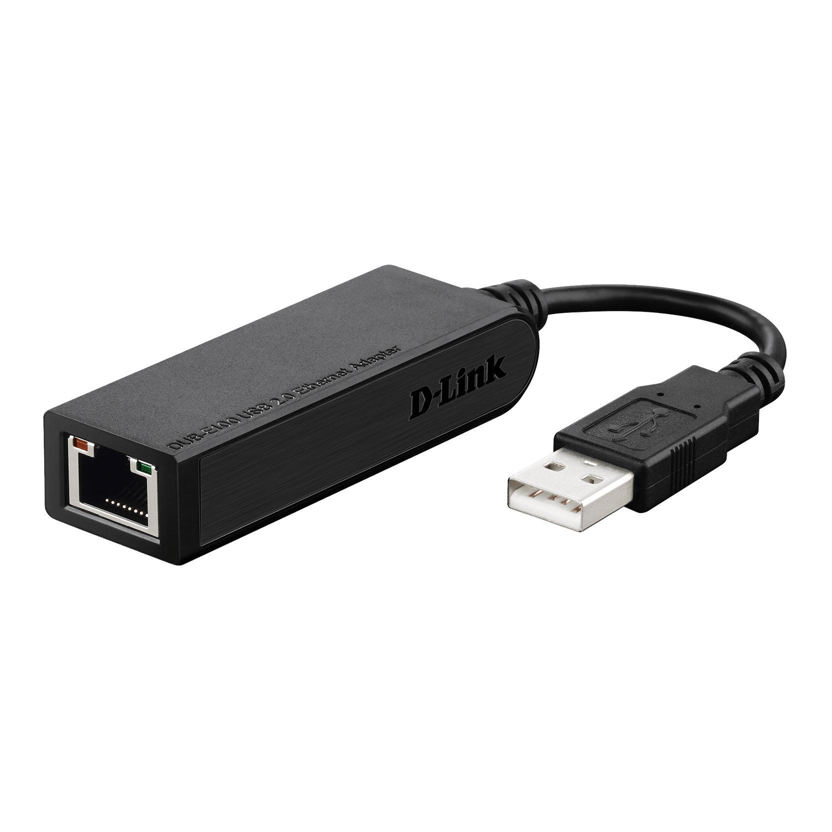 D-link dub-e100 ethernet network card and adapter 100 mbit/s