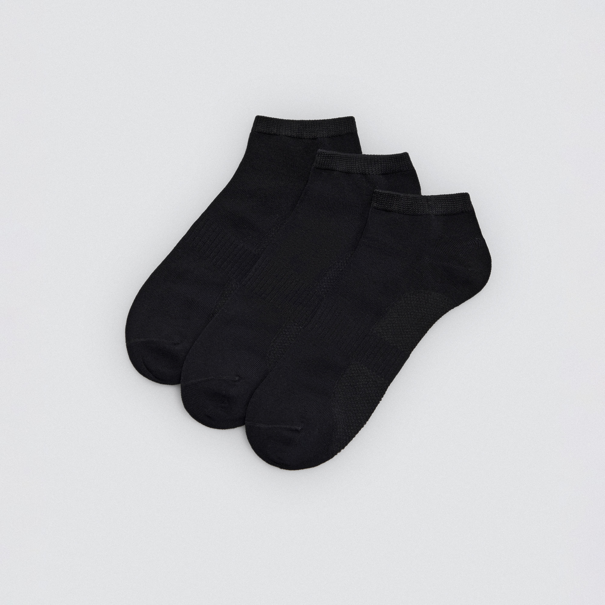 Ysabel Mora - Pack 3 calcetines deportivos tobilleros negro