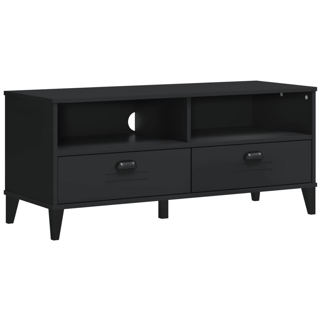 vidaXL Mueble de TV VIKEN madera maciza de pino, Mueble de Salon, Mueble TV, Mueble TV salon, Mesa de TV, Mueble tele