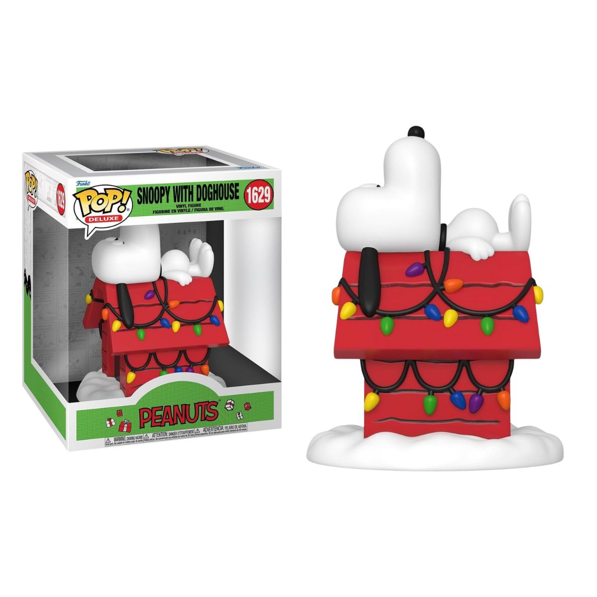 FUNKO POP! DELUXE SNOOPY Y LA CASA DEL PERRO, 80012, Nº1629, TIENDA CON LICENCIA OFICIAL