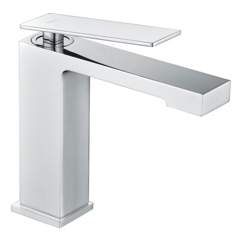 Imex Pisa BDP048-1 grifo monomando lavabo repisa latón cromado