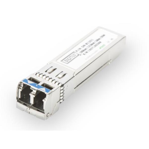 DIGITUS DN-81201 Red modulo transceptor 10000 Mbit/s Mini-GBIC/SFP Fibra óptica 1310 NM - Transceptor de Red (10000 Mbit/s, Mini-GBIC/SFP, LC, IEEE 802.3ae, Fibra óptica, 1310 NM)