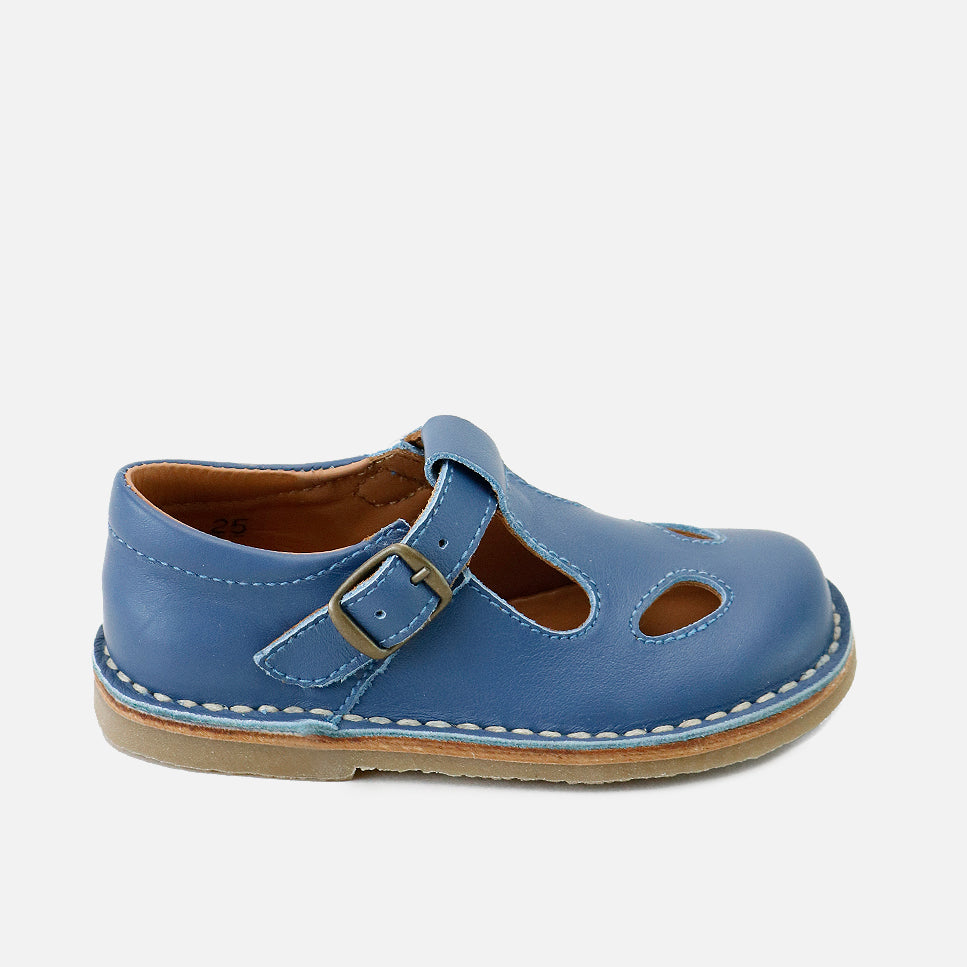 Pepitos piel azul jeans lagrimas Sibaritas | Eli 1957