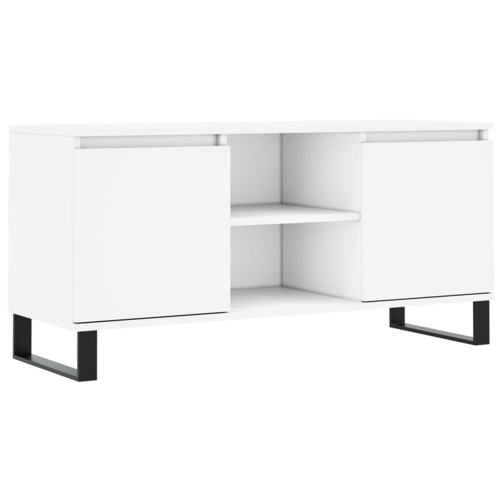 vidaXL Mueble de TV madera de ingeniería 104x35x50 cm, Mueble de Salon, Mueble TV, Mueble TV salon, Mesa de TV, Mueble tele