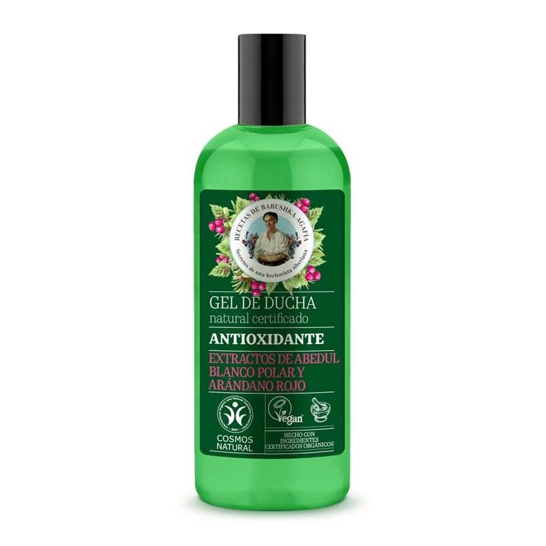 Gel ducha natural antioxidante 260 ml de gel AGAFJA
