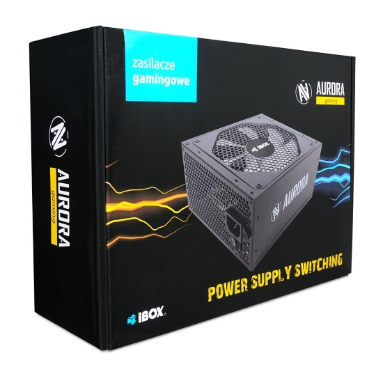 Fuente de alimentación IBOX AURORA 700W VENTILADOR 14 CM ZIA700W14CMBOX