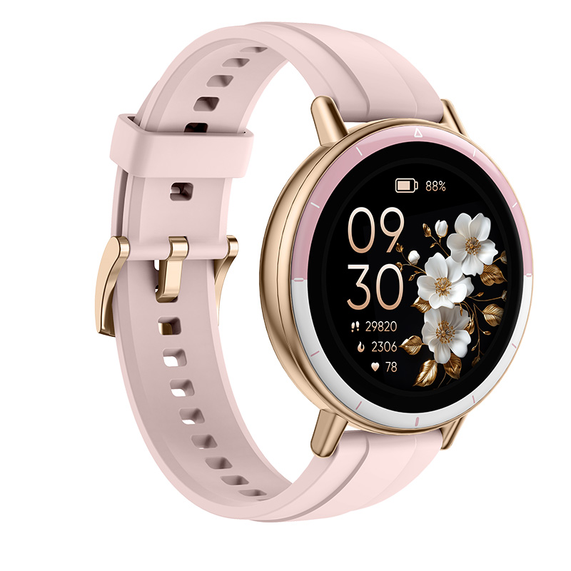 Ostark Smartwatch con Llamadas Bluetooth, Pantalla Táctil Completa 1.27" HD 40 FPS, IP68 Resistente al Agua, Asistente de Voz AI, Monitoreo de Salud 24/7 (Frecuencia Cardíaca, SpO₂, Sueño), 100 Modos Deporte, Notificaciones, para iOS y Android