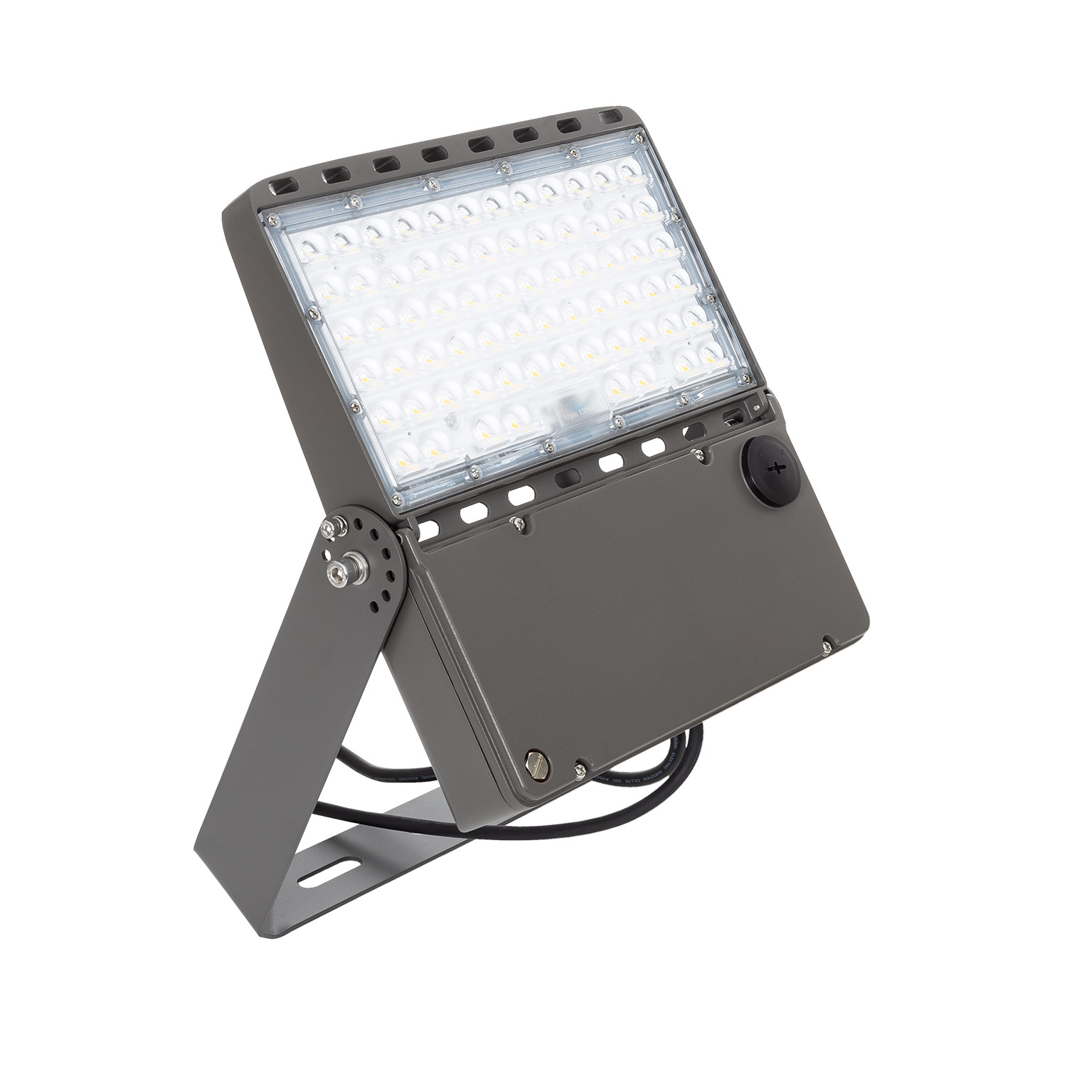 Ledkia Foco Proyector LED 100W Premium 160lm/W INVENTRONICS Regulable 1-10V Pyros 3000K Type 3 S1 130x60 Blanco Cálido