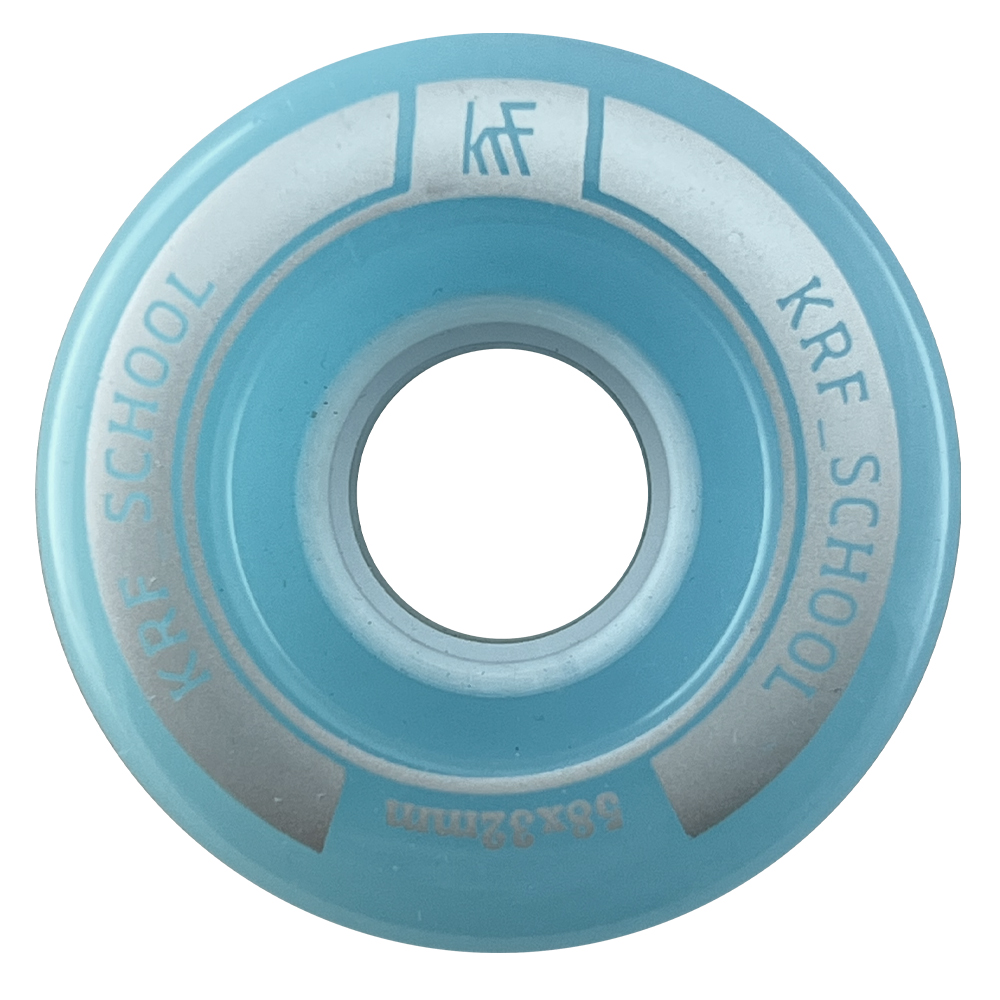 KRF The New Urban Concept - Pack de 2 Ruedas School para Patines Paralelo Tamaño 58x32 Mm