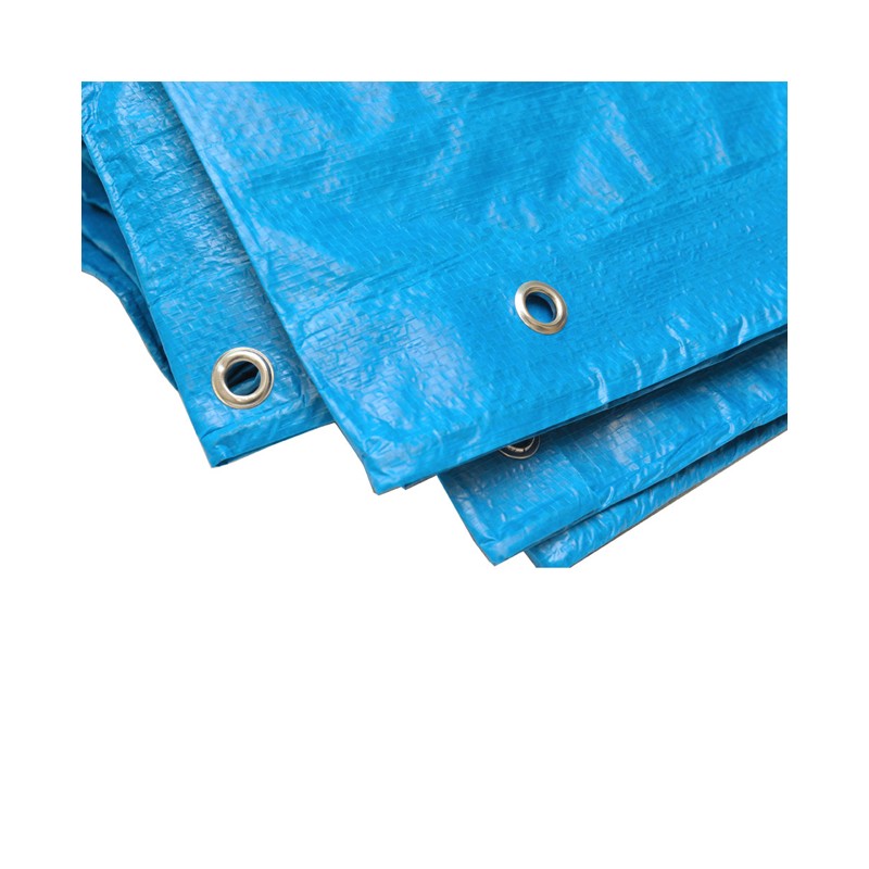Suinga Toldo Reforzado Azul 5,8x9,9 m | 120 gr/m² | Con Ojales | Impermeable | Alta Resistencia | Uso Exterior