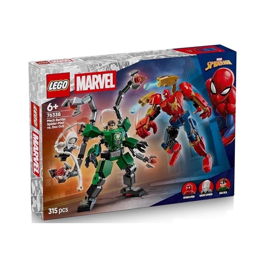 Lego Marvel Batalla de Armaduras Robóticas: Spiderman vs Doc Oc