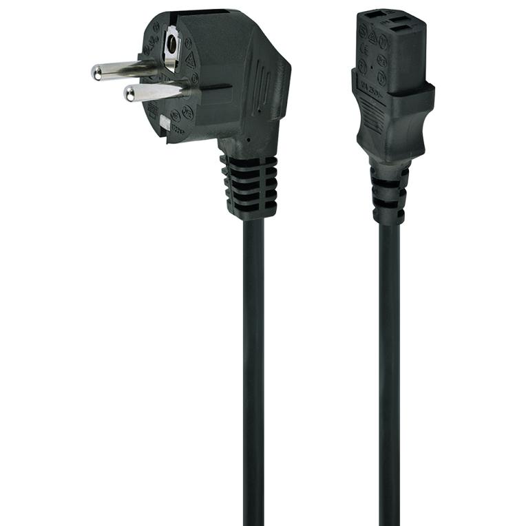Cable de Alimentación Schuko a IEC PC 1.8m