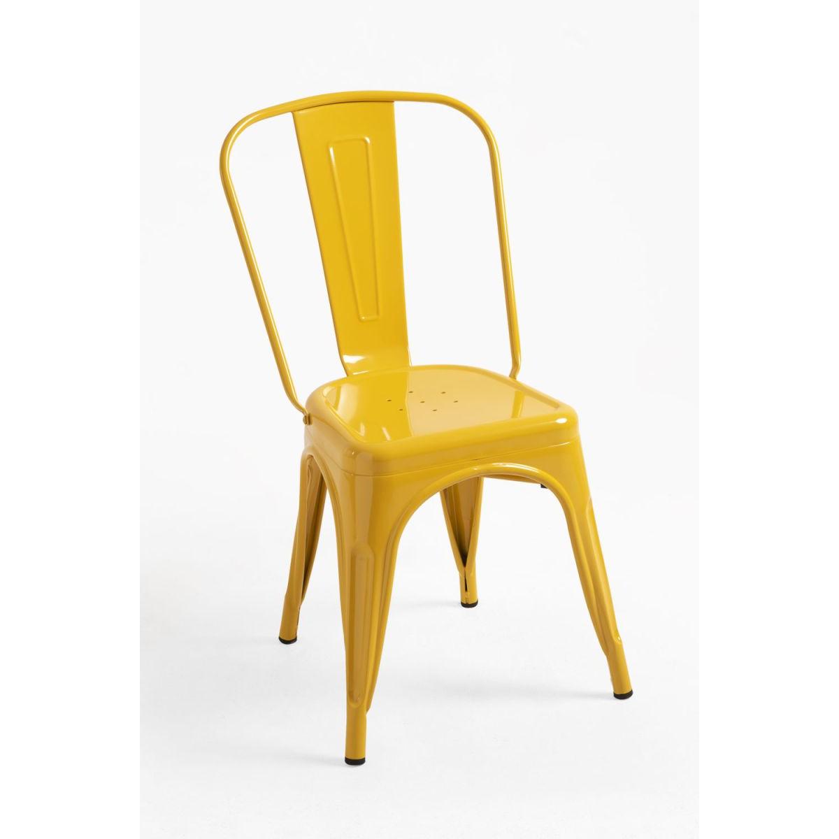 Regalos Miguel - Packs Sillas Comedor - Pack 4 Sillas Torix - Amarillo