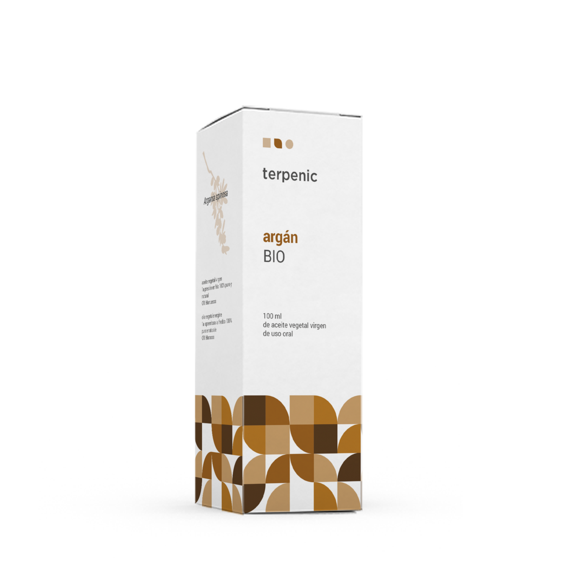 Argán Virgen Aceite Vegetal Bio 100 ml Terpenic